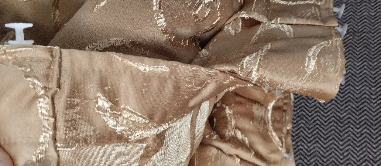 Nakışlı Avangart Fon Perde 5 Kanat - Görsel 5