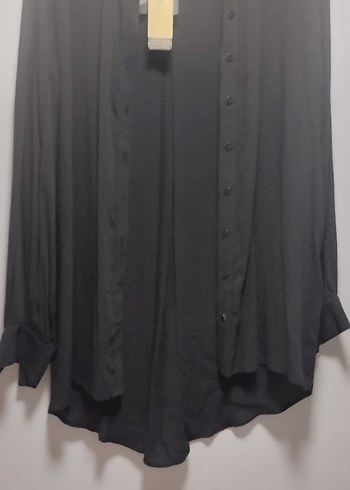 ADİL IŞIK Oversize Uzun Kollu Kadın Gömlek - Görsel 2