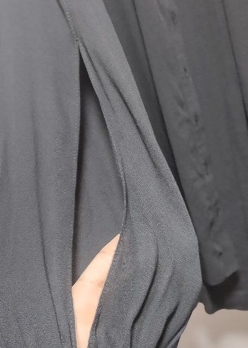 ADİL IŞIK Oversize Uzun Kollu Kadın Gömlek - Görsel 4