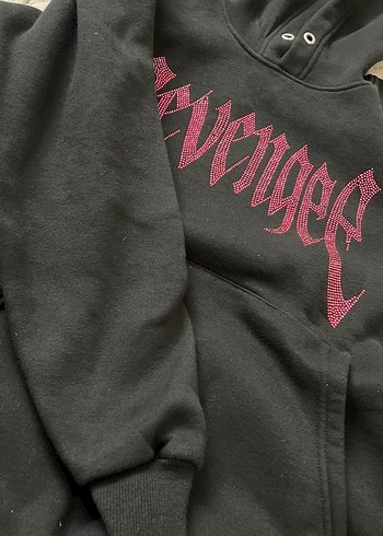 Taşlı sweat - Görsel 4