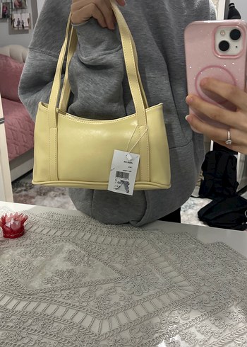 Tereyağ Sarısı Kadın Çanta - Görsel 4