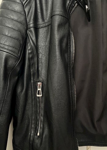 Bershka Deri Ceket - Görsel 4