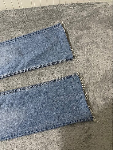 Pull and Bear İspanyol paça jean