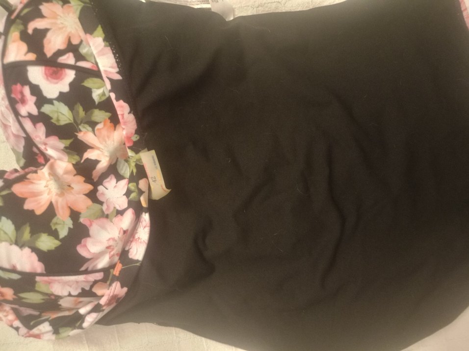 Çiçek Desenli Kadın Mayo - Görsel 5