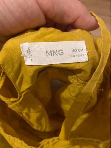 11-12 Yaş Beden Mango kız çoçuk bluz