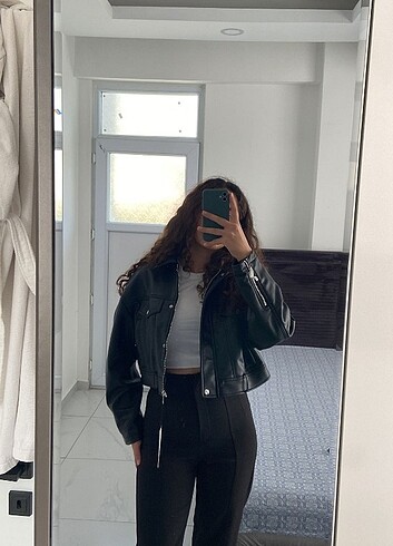 Zara Zara deri ceket 