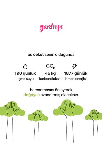 Kadın Beyaz Fermuarlı Sweatshirt - Görsel 4