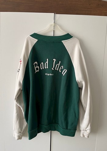 Kadın Yeşil Düğmeli Uzun Kollu Ceket - Görsel 2