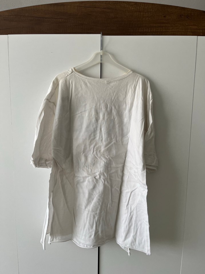 Beyaz Chicago Bulls Baskılı Tişört - Görsel 3