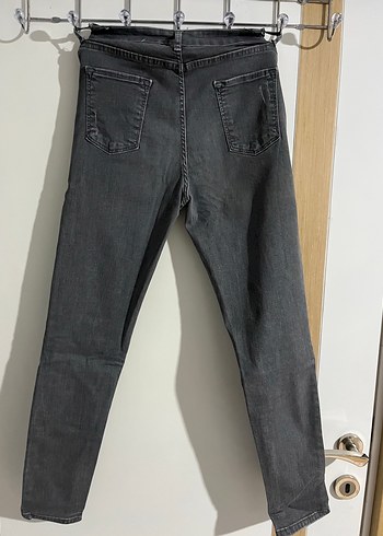 Diğer Gri Kadın Denim Jean Pantolon