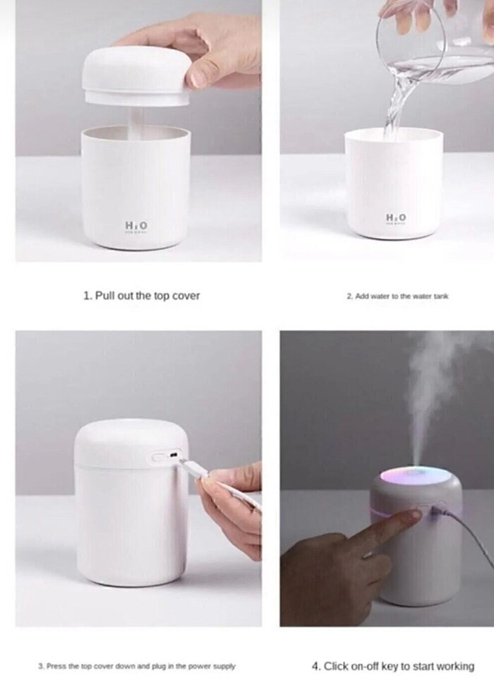 Ultrasonic Hava Nemlendirici - Görsel 4