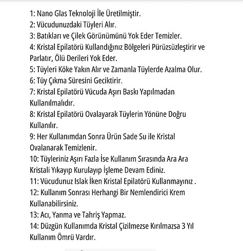 Sihirli Epilatör Kristal Epilator Aleti - Görsel 4