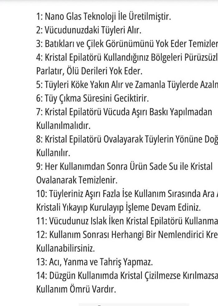 Sihirli Epilatör Kristal Epilator Aleti - Görsel 4