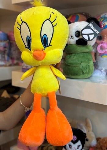 Sarı ve Turuncu Tweety Peluş Oyuncak