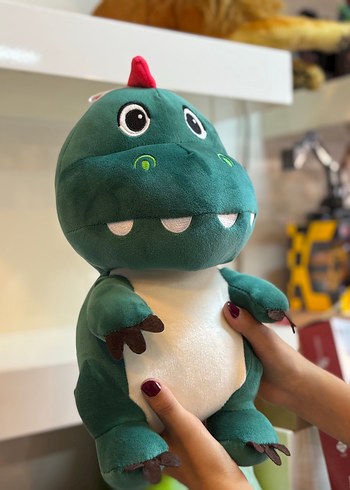 Renkli Turkuaz Peluş Dinozor Oyuncak