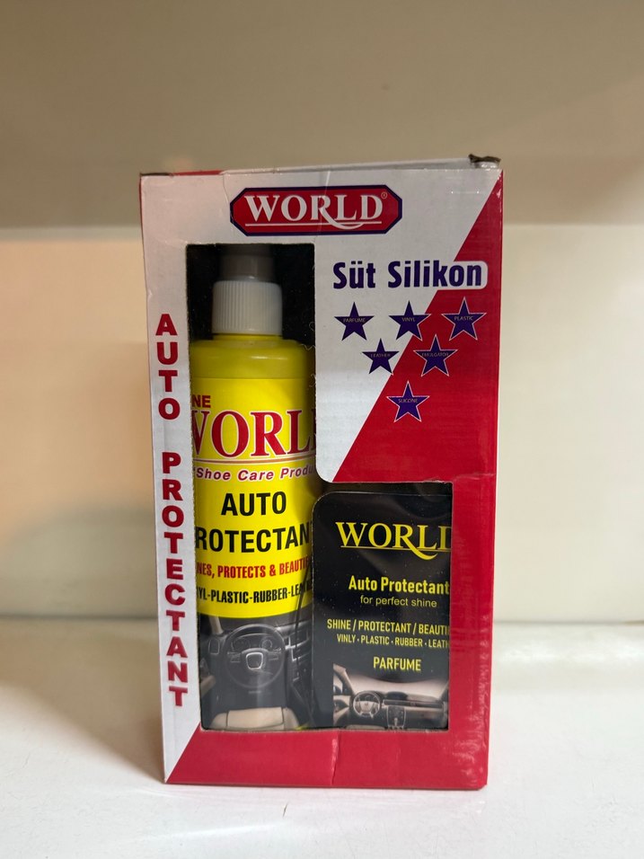 World Süt Silikon Auto Protectant Seti - Görsel 2
