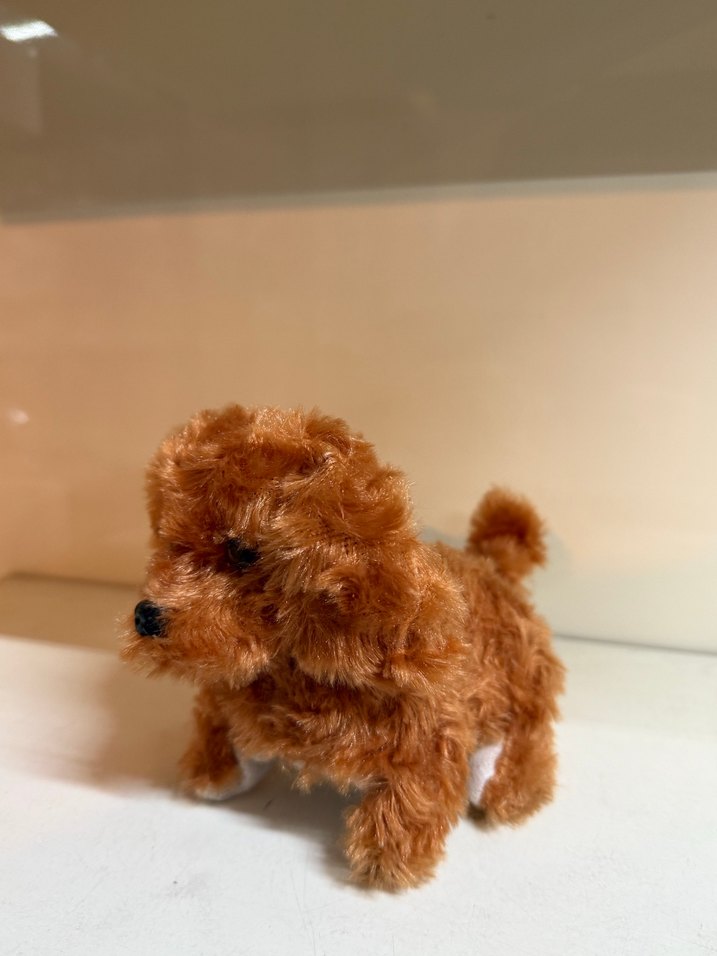 Kahverengi Peluş Oyuncak Köpek - Görsel 2