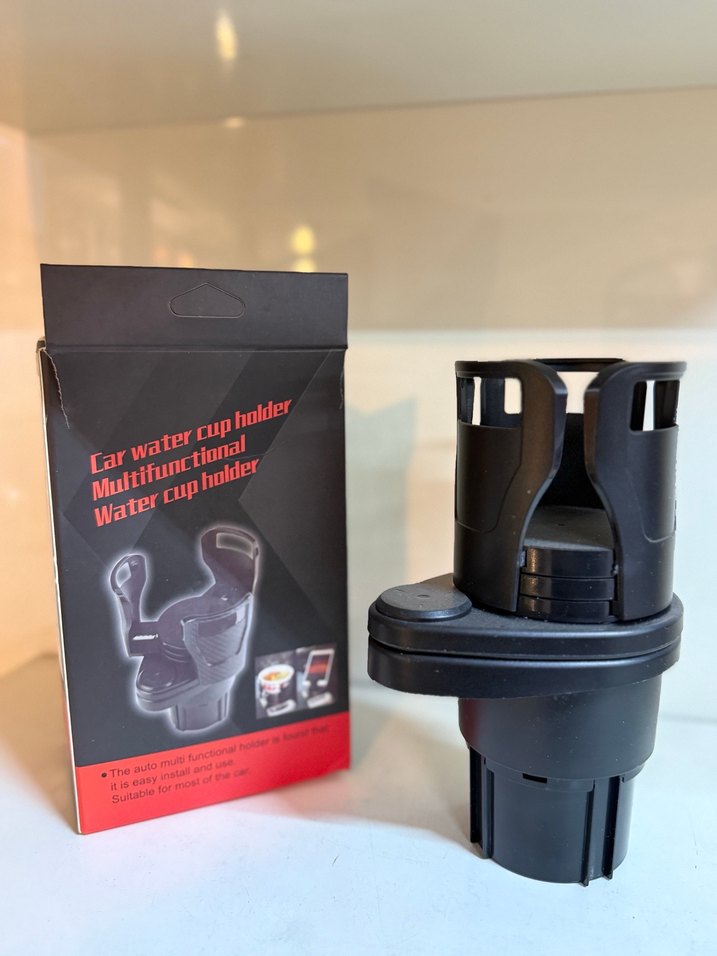 Araç Telefon ve Bardak Tutucu Siyah - Görsel 4