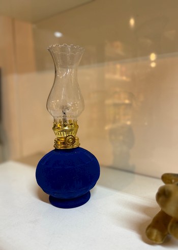 Mavi Renkli Dekoratif Gaz Lambası - Görsel 2