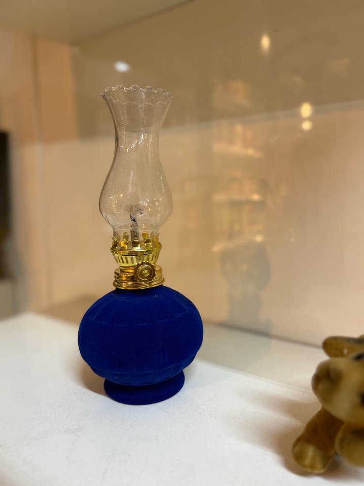 Mavi Renkli Dekoratif Gaz Lambası - Görsel 2