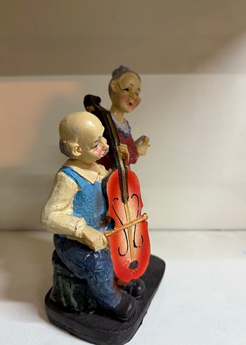 Renkli Çello Çalan Çift Biblosu - Görsel 4