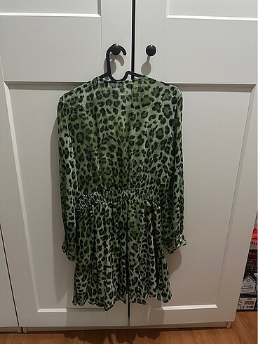 xs Beden çeşitli Renk zara leopar elbise