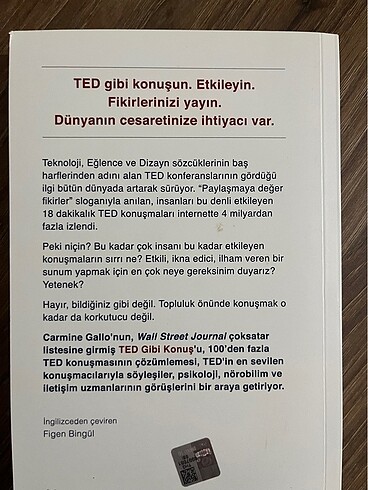  Beden TED GİBİ KONUŞ