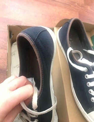 37 Beden lacivert Renk Lacoste 37 numara lacivert