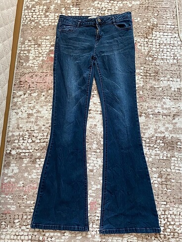 Koton jeans ispanyol paça pantolon
