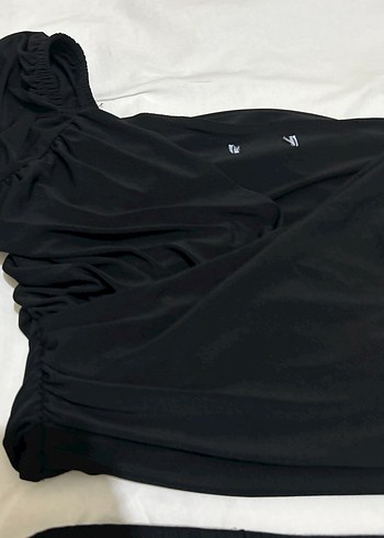 Uzun Kollu Siyah Mini Drapeli takım - Görsel 3