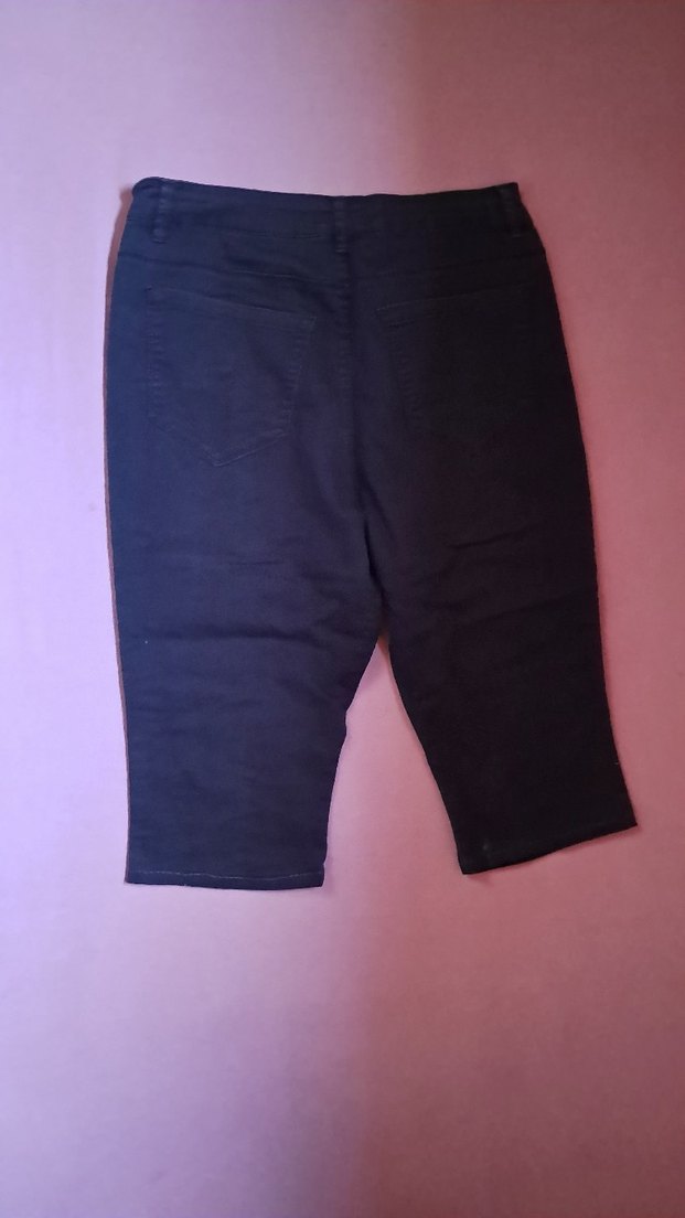 kadın Siyah Dar Kesim Denim Pantolon - Görsel 2