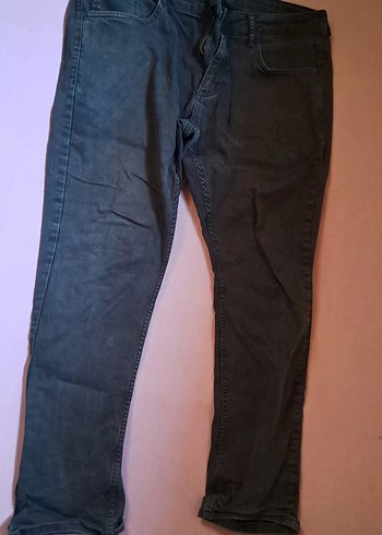 kadın Gri Denim Normal Boy Jean