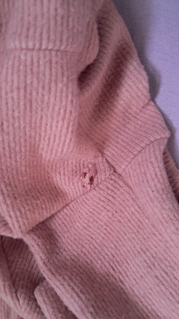 açık pembe Fırfırlı Uzun Kollu kadın Elbisesi - Görsel 3