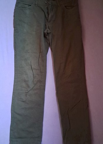 kahverengi Keten Pantolon Pantolon