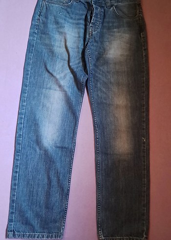 kadın Mavi Regular Fit Denim Pantolon