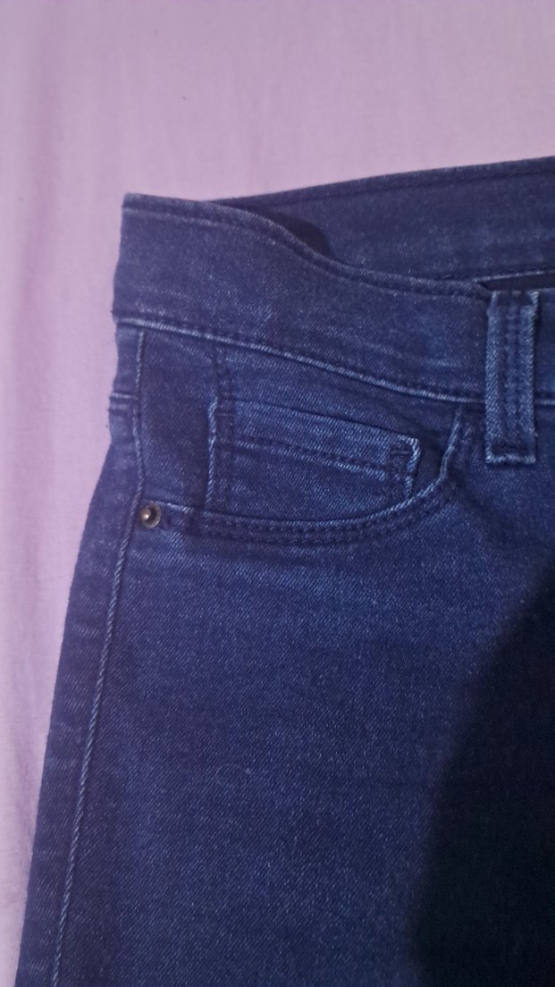 lacivert Jean pantolon - Görsel 4