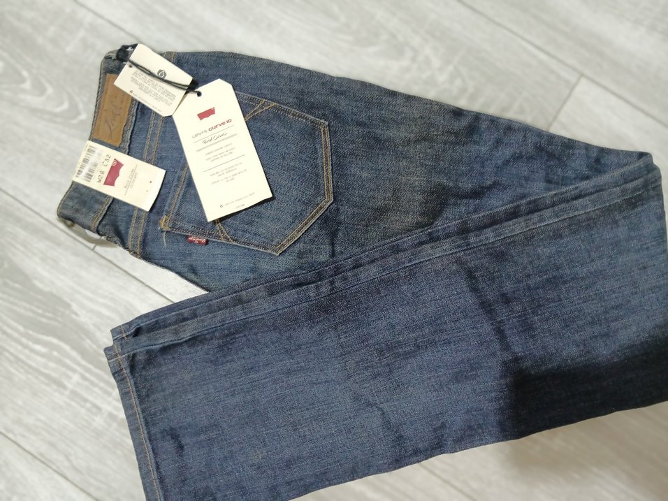Levi's Koyu Mavi Denim Jean — görsel 2/3