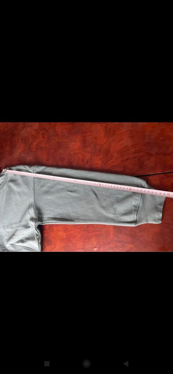turkuaz Kadın Sweatshirt Uzun Kollu Rahat Kesim - Görsel 4