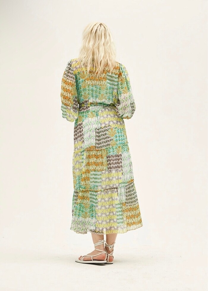 Pilea elbise - Görsel 3