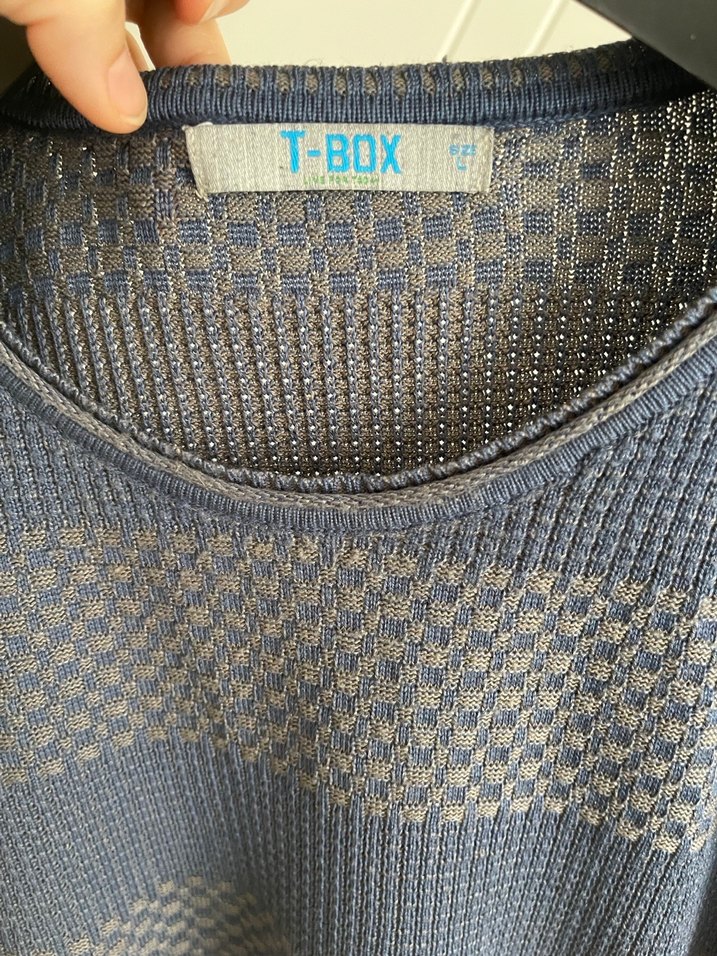 Gri Erkek Örgü Triko Kazak - Görsel 4