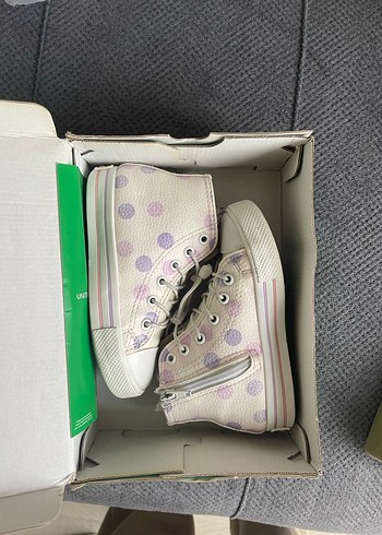 United Colors of Benetton Pembe Kız Çocuk Günlük Ayakkabı - Görsel 8