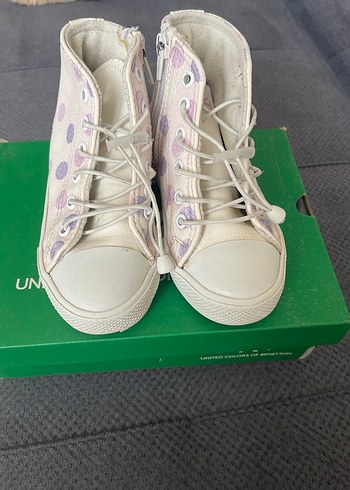 United Colors of Benetton Pembe Kız Çocuk Günlük Ayakkabı - Görsel 7