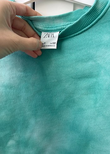 Zara Batik Desenli Sweatshirt - Görsel 5