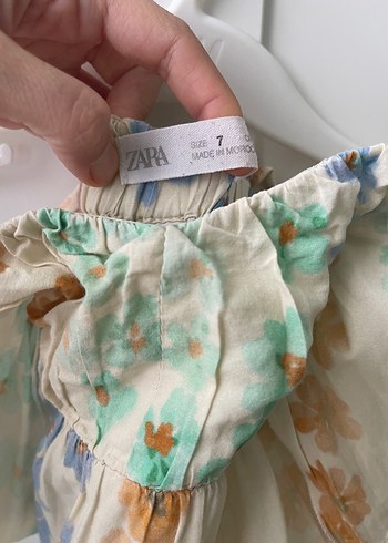 Çok Renkli Bohem Kız Elbisesi - Görsel 5