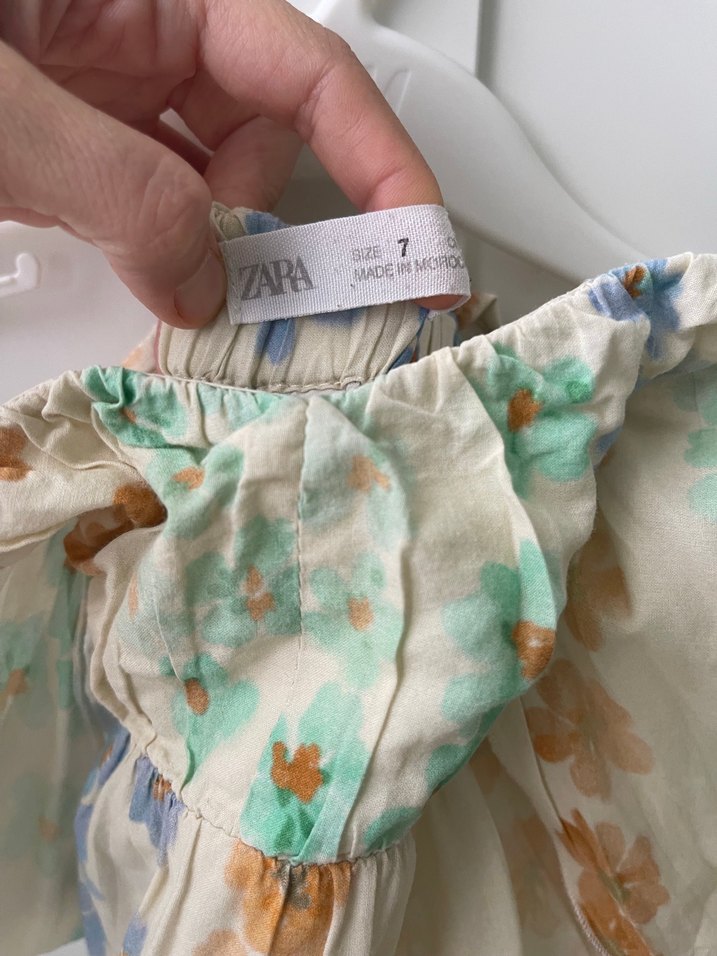 Çok Renkli Bohem Kız Elbisesi - Görsel 5