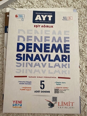 AYT eşit ağırlık genel denemesi limit yayınları