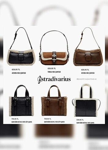Beden siyah Renk Stradivarius Çanta Muadil/ihracat Çanta