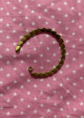 Accessorize  Altin Tonlu Oval Zincir Bileklik