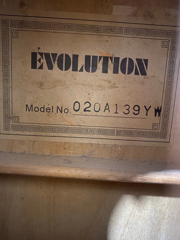 EVOLUTION Parlak Kahverengi Klasik Gitar - Görsel 2