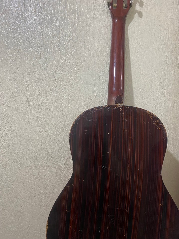 EVOLUTION Parlak Kahverengi Klasik Gitar - Görsel 5